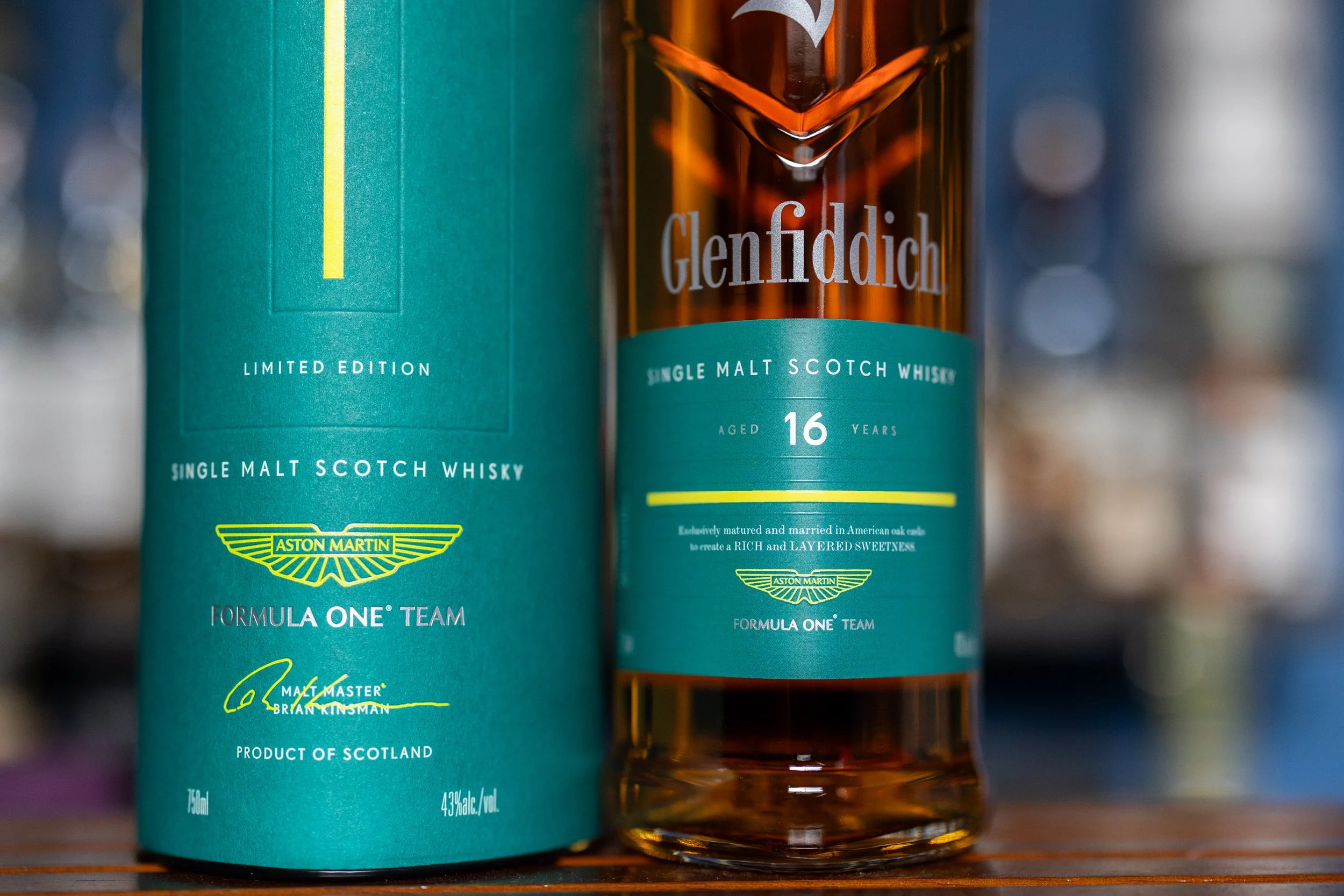 Glenfiddich Aston Martin F1 16 Year Review — The Whisky Study